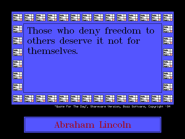Screenshot (5) - MS-DOS version of Quote for the Day